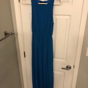 Forever21 blue maxi dress